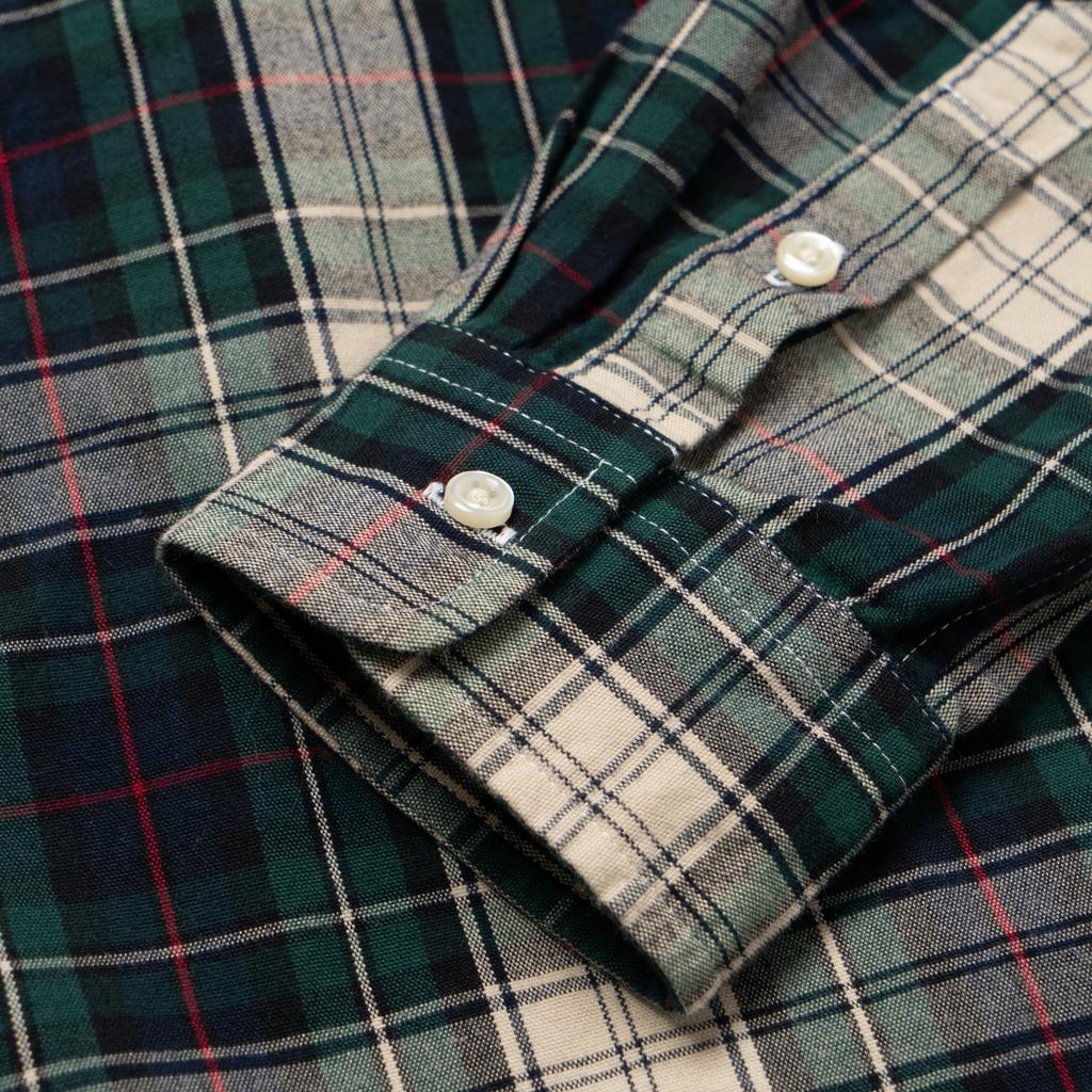 Polo Ralph Lauren Shirt Kids SS23 Plaid Logo Embroidery Single-Breasted Long Sleeve Kids Shirts Gray 323878879-004