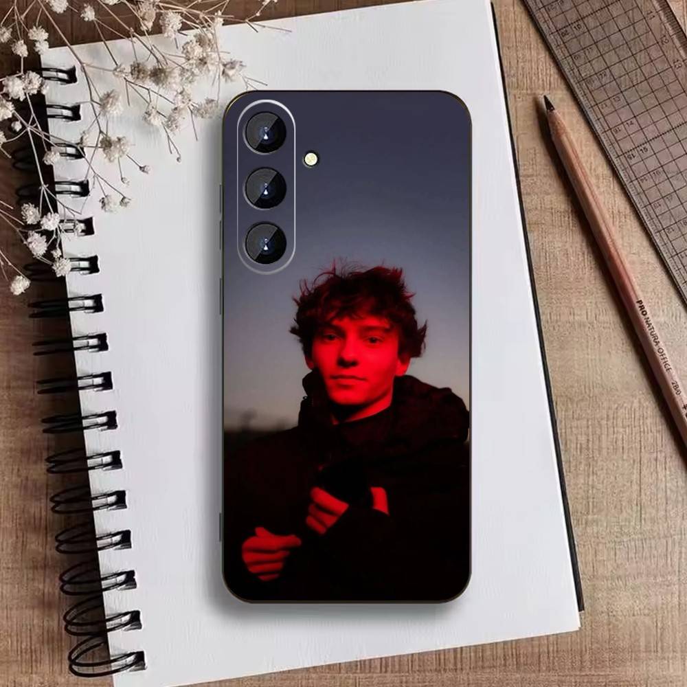 G-Kimi Cool A-Antonelli Phone Case For Samsung Galaxy A73,21,22,32,71,53,52,51,80,5G Soft Black Cover