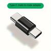 USB C Male to Male Adapter USB Type C Coupler Extender Support PD 5Gbps for Thunderbolt 4/3 MacBook Pro/Air Laptop Phones 3