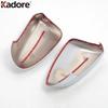 For Nissan Qashqai 2007 2008 2009 2010 2011 2012 2013 Chrome Car Rearview Mirror Cover Trim Side Wing Mirrors Cap Accessories
