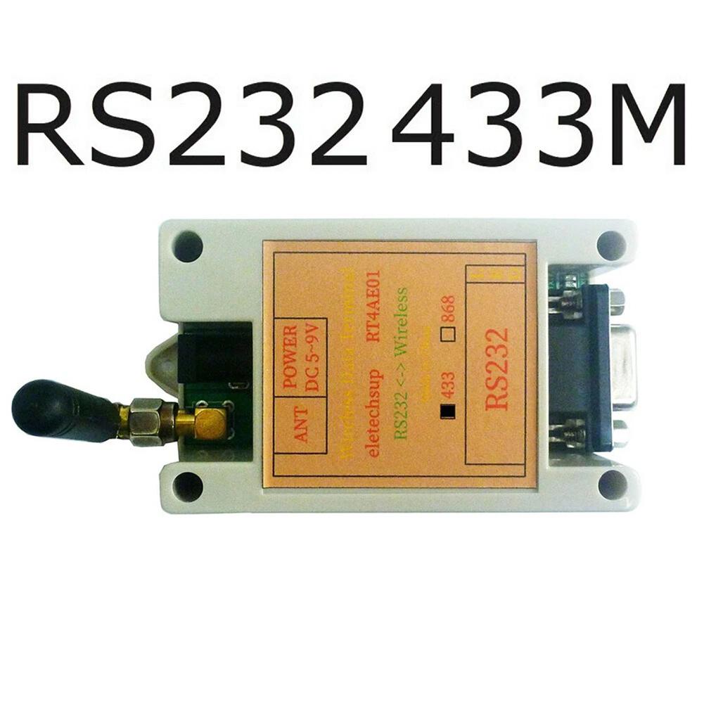 RS232 RS485 USB Wireless Transceiver 433M 868M Transmitter Receiver Module ABS Serial Data Transmission Module