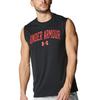 Tech Soft Comfortable Skin-Friendly Versatile Solid Color Tank Top Men Tops Black 6001541-001