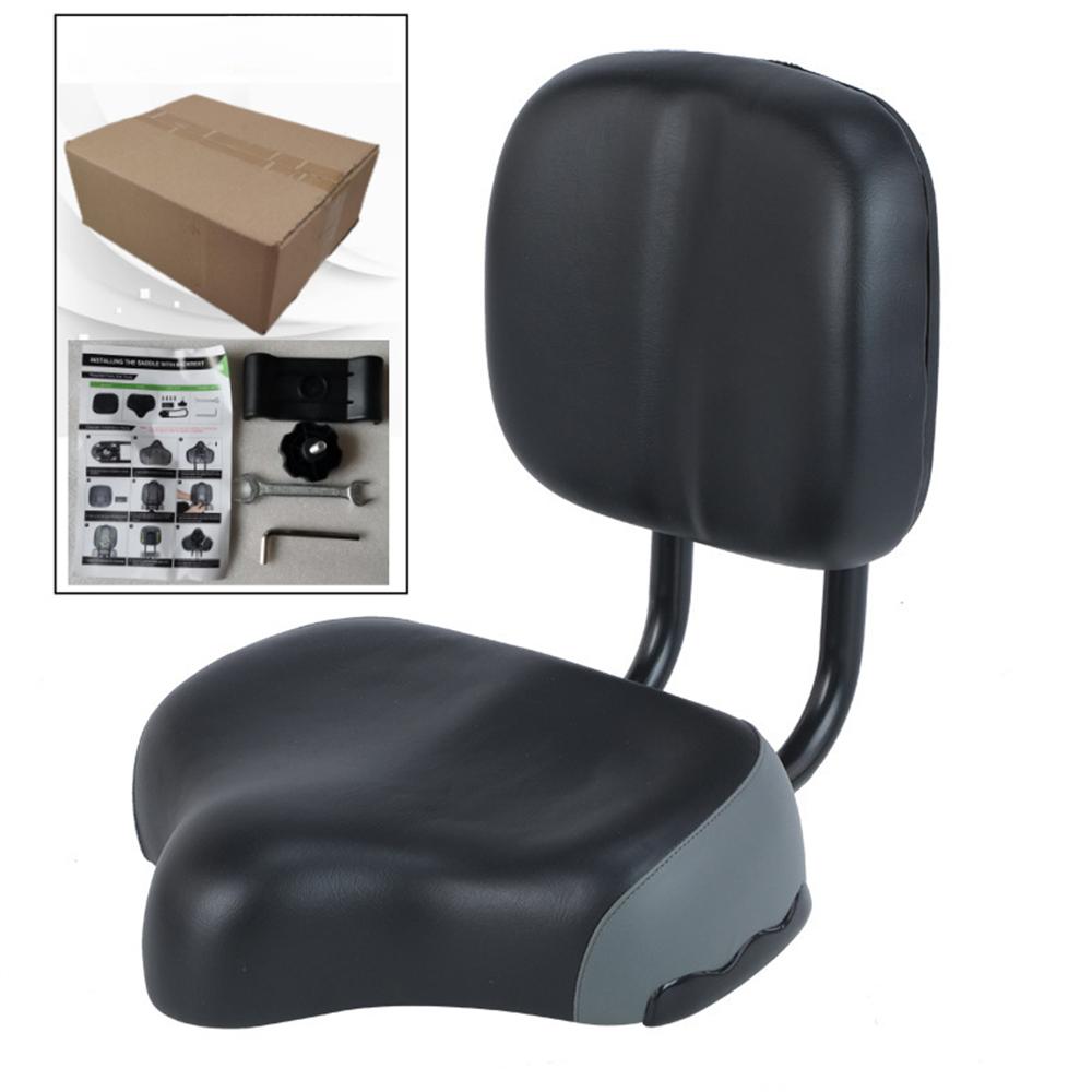 Удобные сиденья-подушки для велосипеда для мужчин/женщин, Супермягкое широкое сиденье, Адаптивное движение, С набивкой из пены с памятью, для велосипедов, горных велосипедов