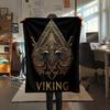 Dark Eagles  Print Flannel Blanket, High quality Comfortable for All Seasons, Home Decor, Warmth and Comfort