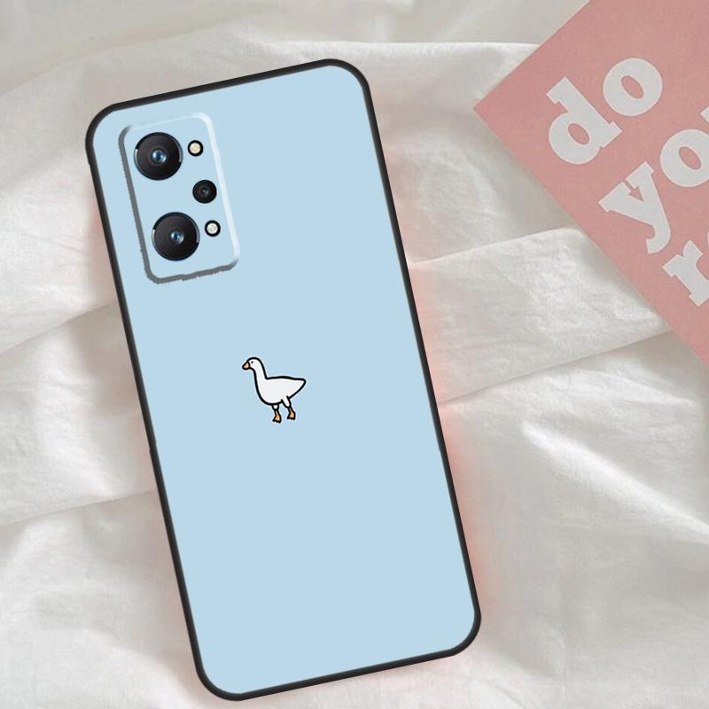 Cartoon Funny Goose Case For Realme C51 C75 C63 C61 C55 C53 C35 C65 C67 C71 15 11 12 13 14 Pro Plus GT6 GT7 Pro