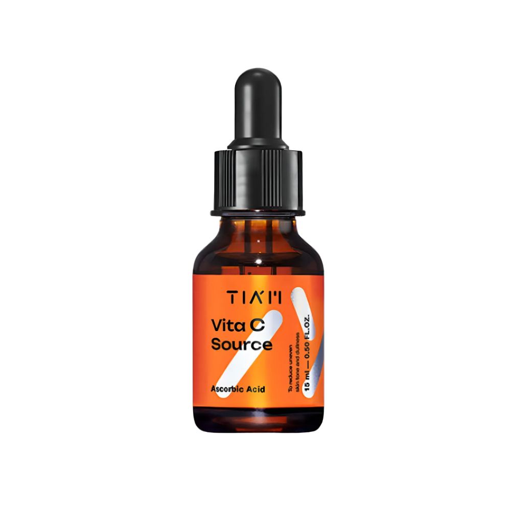 TIAM Vita C Source 15ml with Pure Vitamin C 20% and Arbutin for Dark Spot Corrector and Intensive Brightening Care