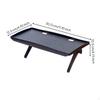 Display Shelf, TV Top Storage Bracket, NoDrill Adjustable Mount, Black Edge & Cable Hole 1 Pack