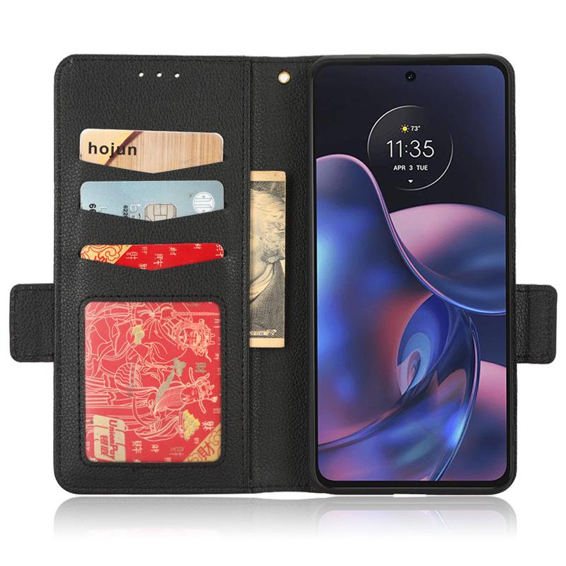 Motorola Edge 2022 5G Flip Leather Phone Case