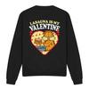 Garfield Unisex Erwachsene Lasagne Is My Valentine Sweatshirt