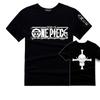 Anime One Piece Character T-shirts Cotton Short Sleeves Tee Shirts Summer Tops