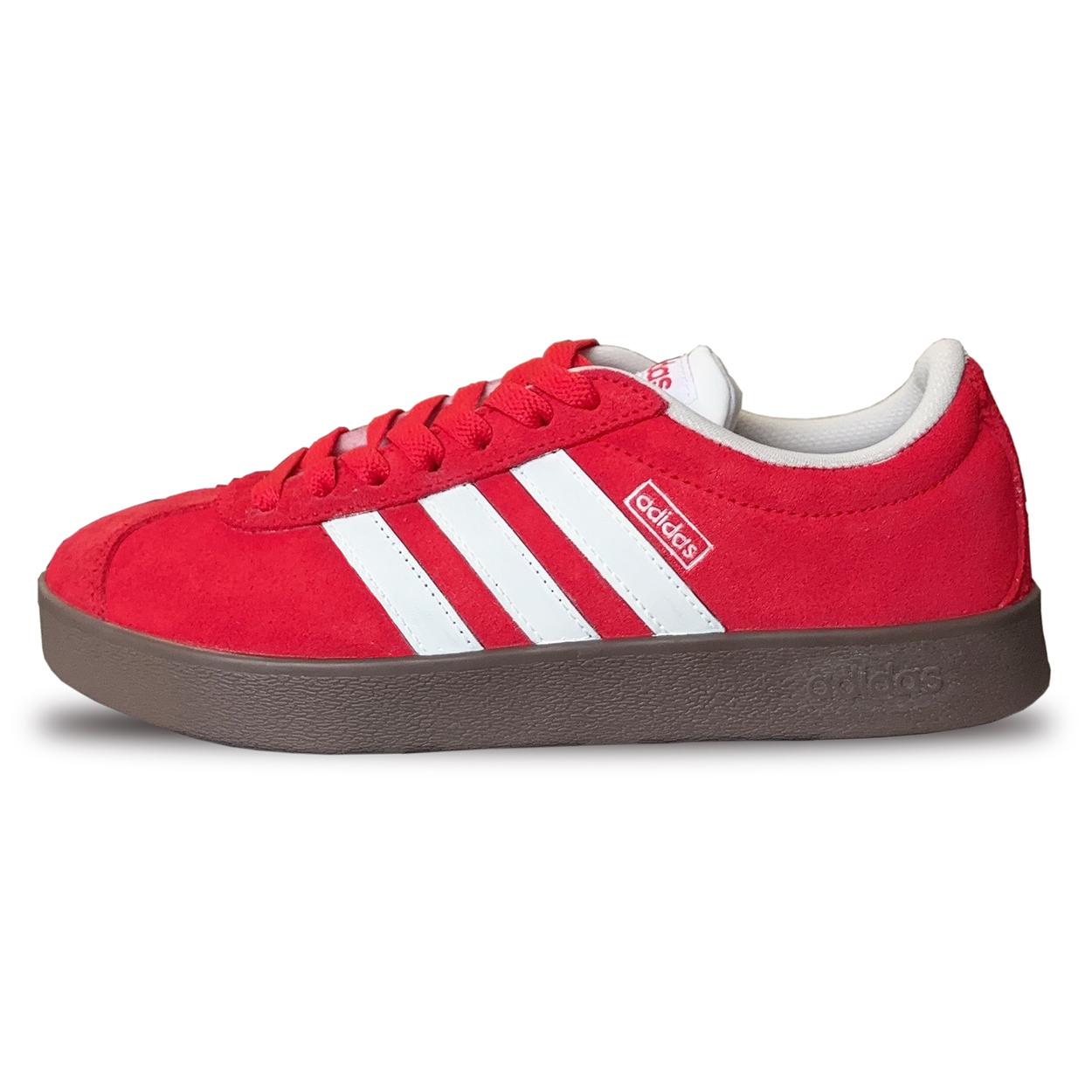 

Adidas Neo VL Court 2.0 Slip Resistant, Abrasion Resistant, Lightweight Low top Skateboard Shoes Unisex Red White HQ1802(Team866-) 36⅔
