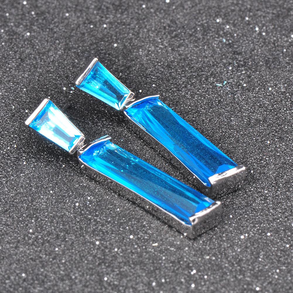 

Горячие продажи Геометрические длинные серьги Модные Простые и Универсальные серьги