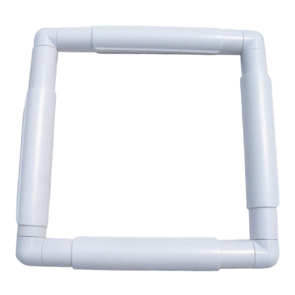 Embroidery Hoop Rings Clip Frame Square Cross Stitch Frame DIY Crafts Sewing Tool for Quilting, Needlepoint, Silk-Painting