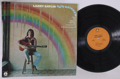 LP Record LARRY GATLIN - Rain Rainbow KZ33069 MONUMENT 1974 US Folk Used