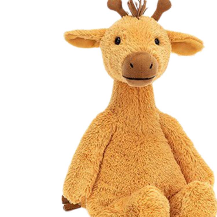 JELLYCAT Jungle Animal Collection Soft Giraffe Dolls Plush Doll 32cm Height