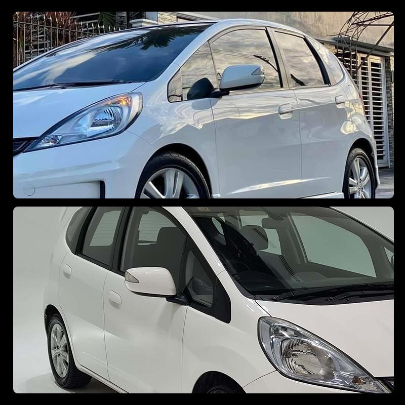 Side Rearview Mirror Cap Cover For Honda Fit Jazz 2009 2010 2011 2012 2013 Door Wing Side Mirror Housing With Signal Lamp Hole