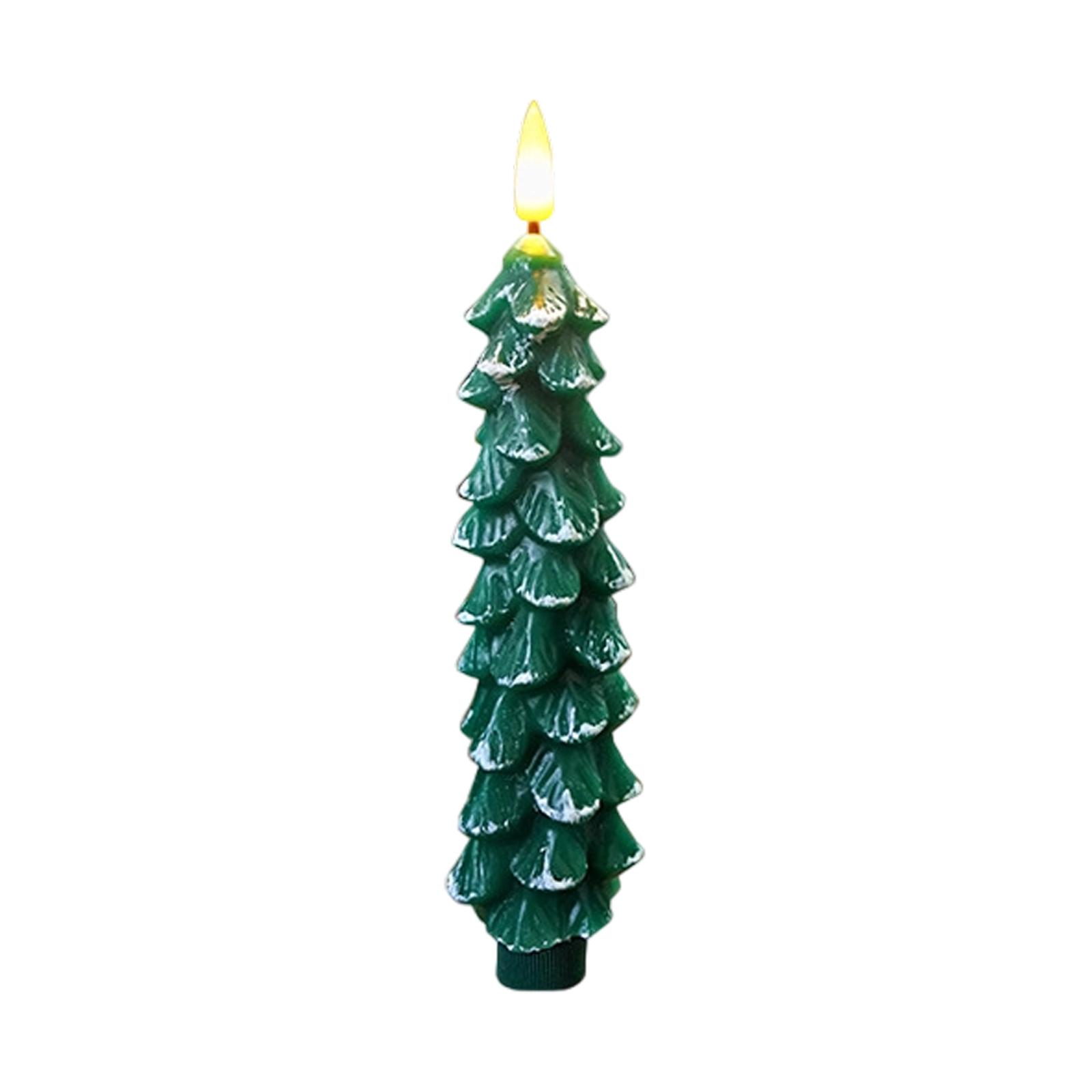 

LED Christmas Simulation Candle Lights, Bullet-Shaped Christmas Decorative Atmosphere Lights One Size