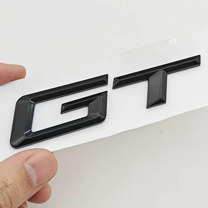 New 3D ABS Car Styling Logo GT Rear Trunk Badge Sticker Decals For BMW 3 5 6 GT Series F34 G32 Auto Tail Accessories