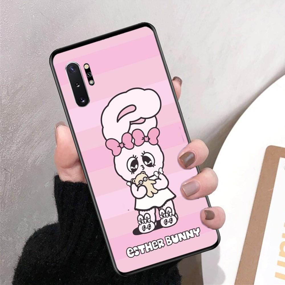 Esther Cute Bunny Phone Case For Samsung Note 8 9 10 20 Pro Plus Lite M 10 11 20 30 21 31 51 A 21 22 42 02 03