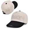 New Outdoor 3D Embroidery MOMMIN Cotton Baseball Hat Retro Women Adjustable Trucker Cap Casual Men Splicing Color Snapback Hats