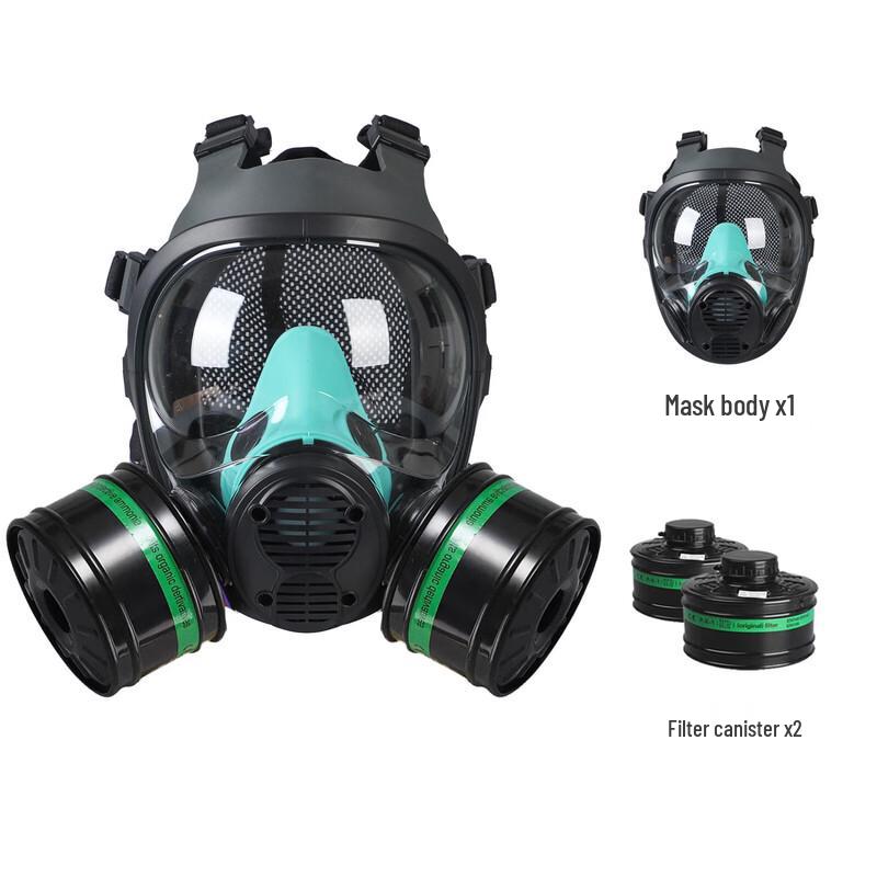 DAXTE Full-Face Dust & Gas Respirator