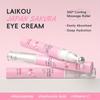 LAIKOU Sakura Eye Cream - Smoothing Eye Roller with Vitamin C, Niacinamide & Hyaluronic Acid, Cherry Blossom Scent, Moisturizing &, Eye Care