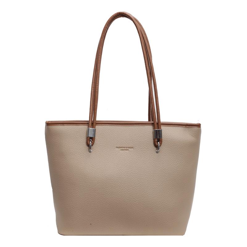 

Женская сумка через плечо Новая повседневная сумка-тоут большой вместимости для поездок на работу