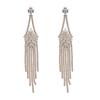 Luxury Triangle Tassel Earrings - Trendy  Elegant  and High-end Fashion Statement Earrings