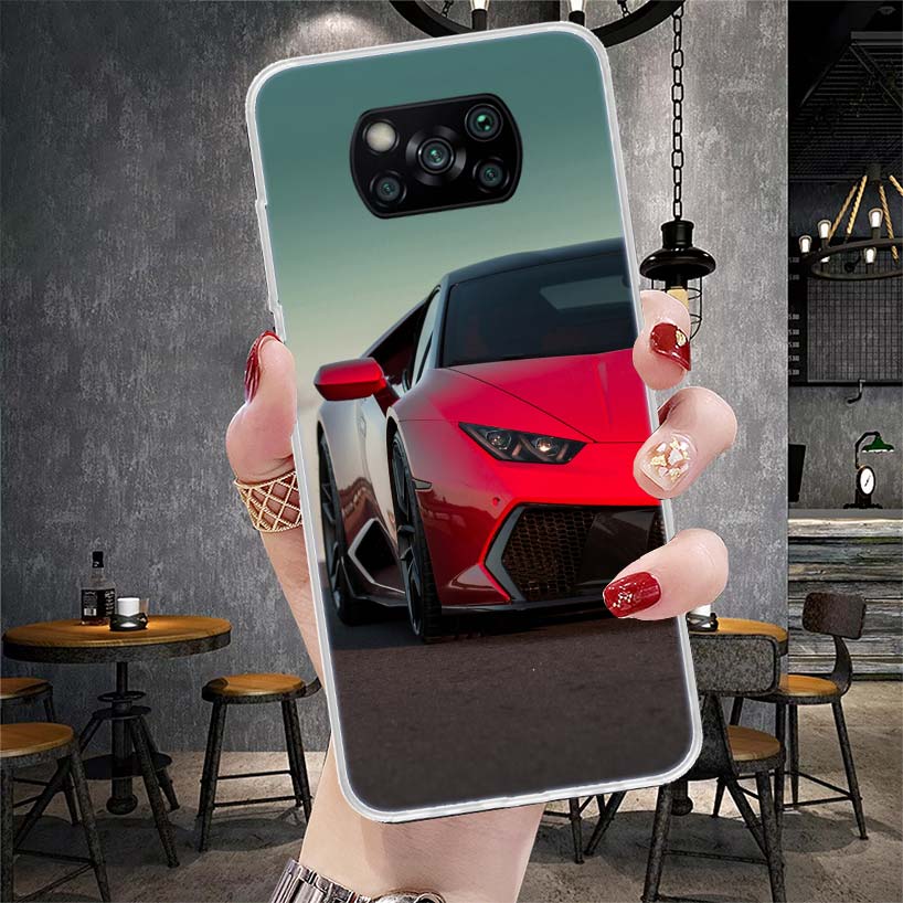 Sports Cars Male Men Soft Phone Case For Xiaomi Redmi 15C 15 13C 13 Poco X5 X6 X7 F7 Ultra M7 12C 12 10 10C 9C 9A 9T 9 Fundas Po