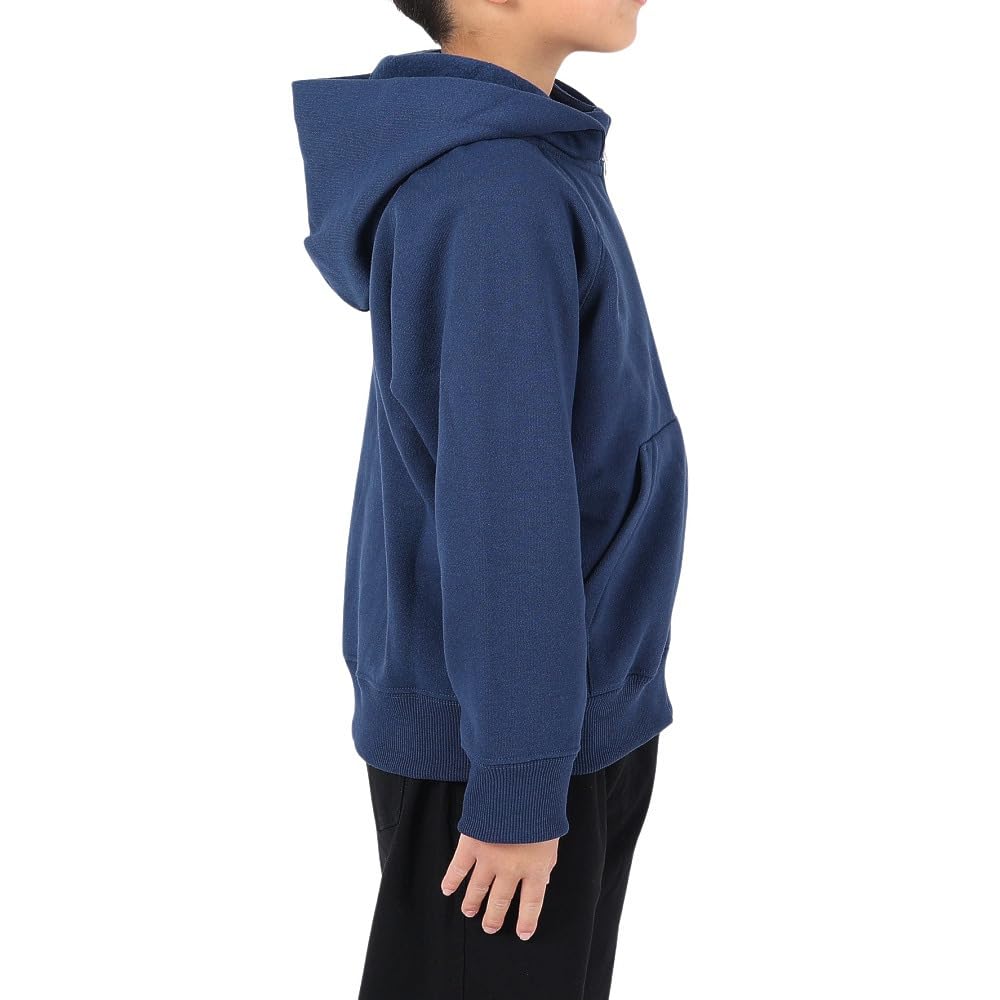 Helly Hansen K Logo Full-Zip Sweat Hoodie, Kids, Ocean Navy, Size 100
