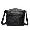 High Quality Leather Multilayer Women Messenger Bag Famous Designer Lady Shoulder Bags Printing Trendy Crossbody Bolsas Sac A