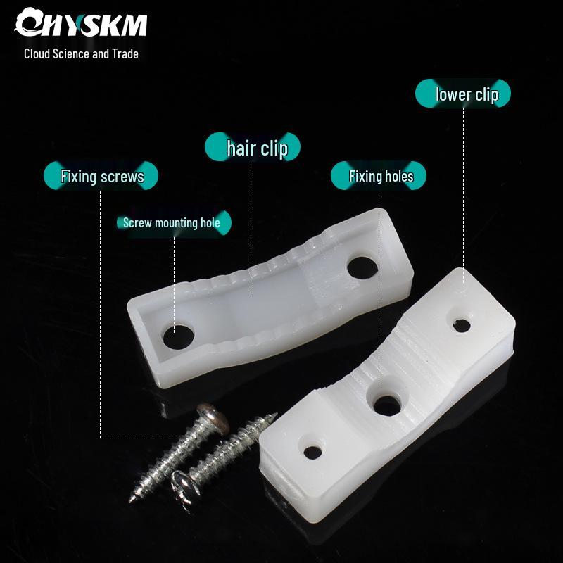 Zahnförmiger Snap-On Drahtclip-Organizer: Kabelbefestigungsklemme (Keine Bohrlöcher erforderlich)