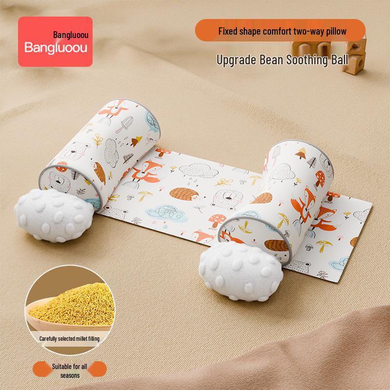 Xiaomi Baby Shaping Pillow for Newborns - Prevents Flat Head, Supports Side Sleeping, All-Season Comfort for Toddlers