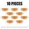 Side Marker Lights 2/10pcs LED Side Marker Lights Clearance Light Tail Lamp Warning Light