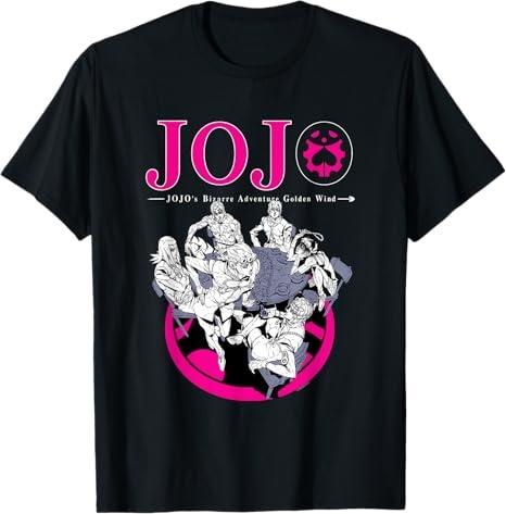 2026 New Fashion Oversized High Quality JoJos Bizarre Adventure Shortsleeved Summer Men Casual Pure Cotton Comfortable Tshirt M