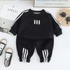 Round Neck Long-sleeved Sweatshirt And Trousers Children's Sweatshirt Two-piece Set