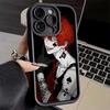 Phone Case for iPhone 17 Air 16E 15 16 Pro Max Devil Bad Boy Anime Style Cover 14 Plus 13 12 Mini Soft Shell Silicone Fundas