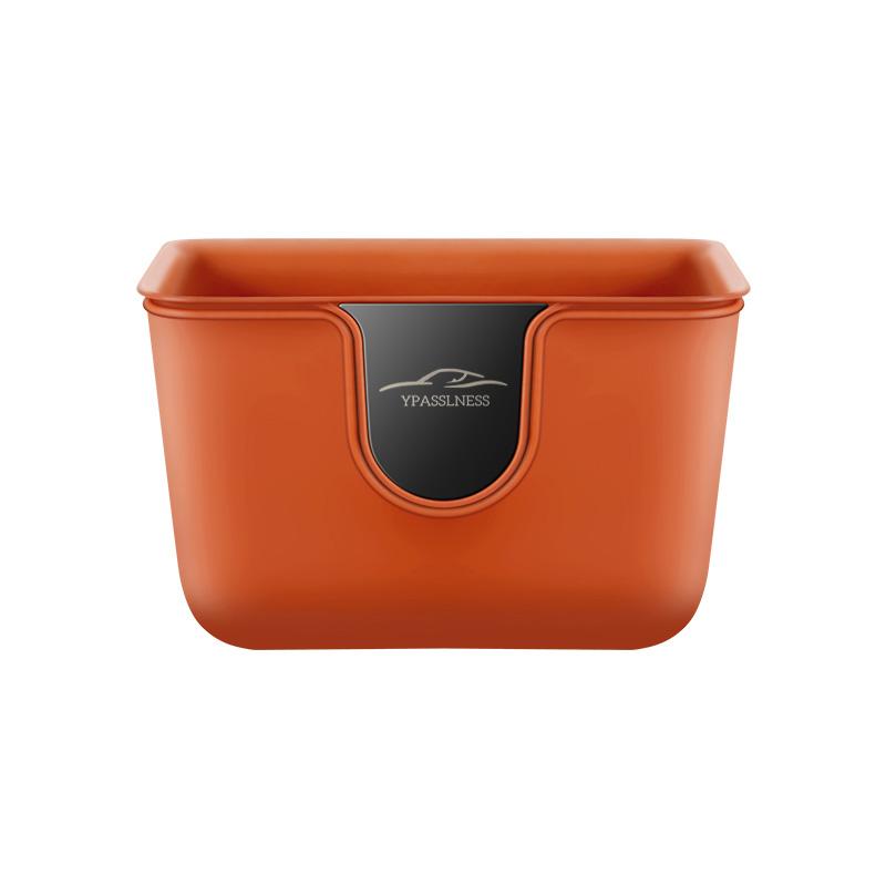 

Multi functional double-layer garbage bin, door suspended layered storage box, General Motors rear seat back storage box