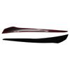 ABS Plastic Front Headlight Eyebrow Eyelid Lid Trim Lamp Cover Sticker For BMW E92 E93 2007-2014 Gloss Black Car Accessories