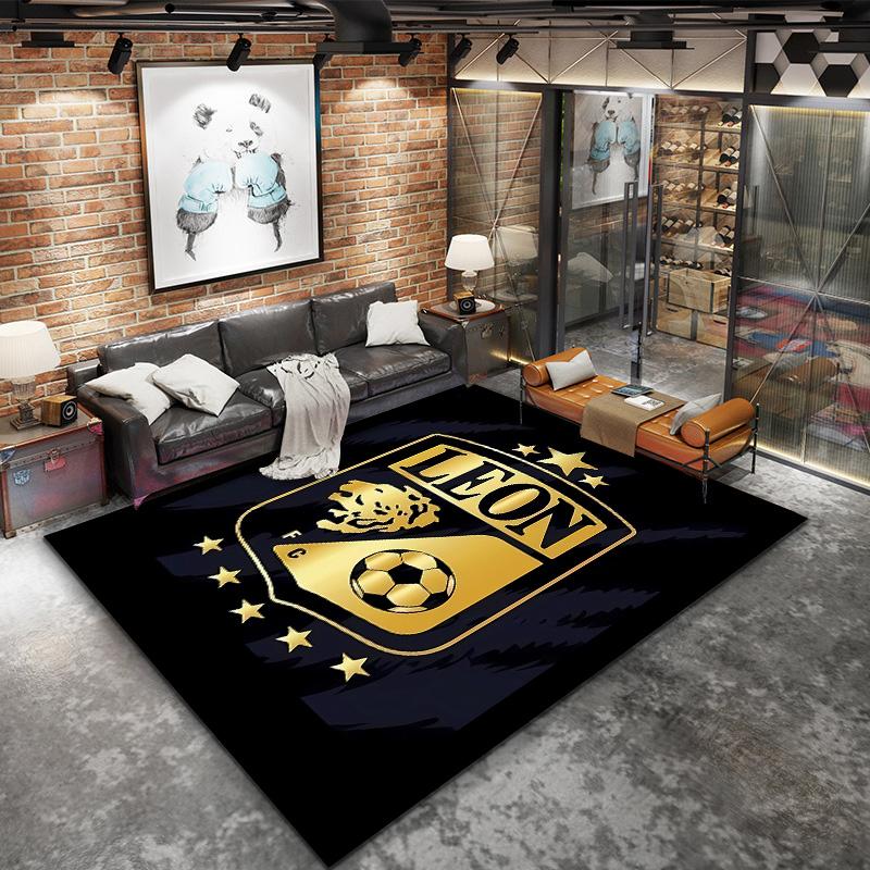Club Len Football Club Carpet Rug For Living Room Bedroom Home Sofa Decoration Kids Play Nonslip Floor Mat