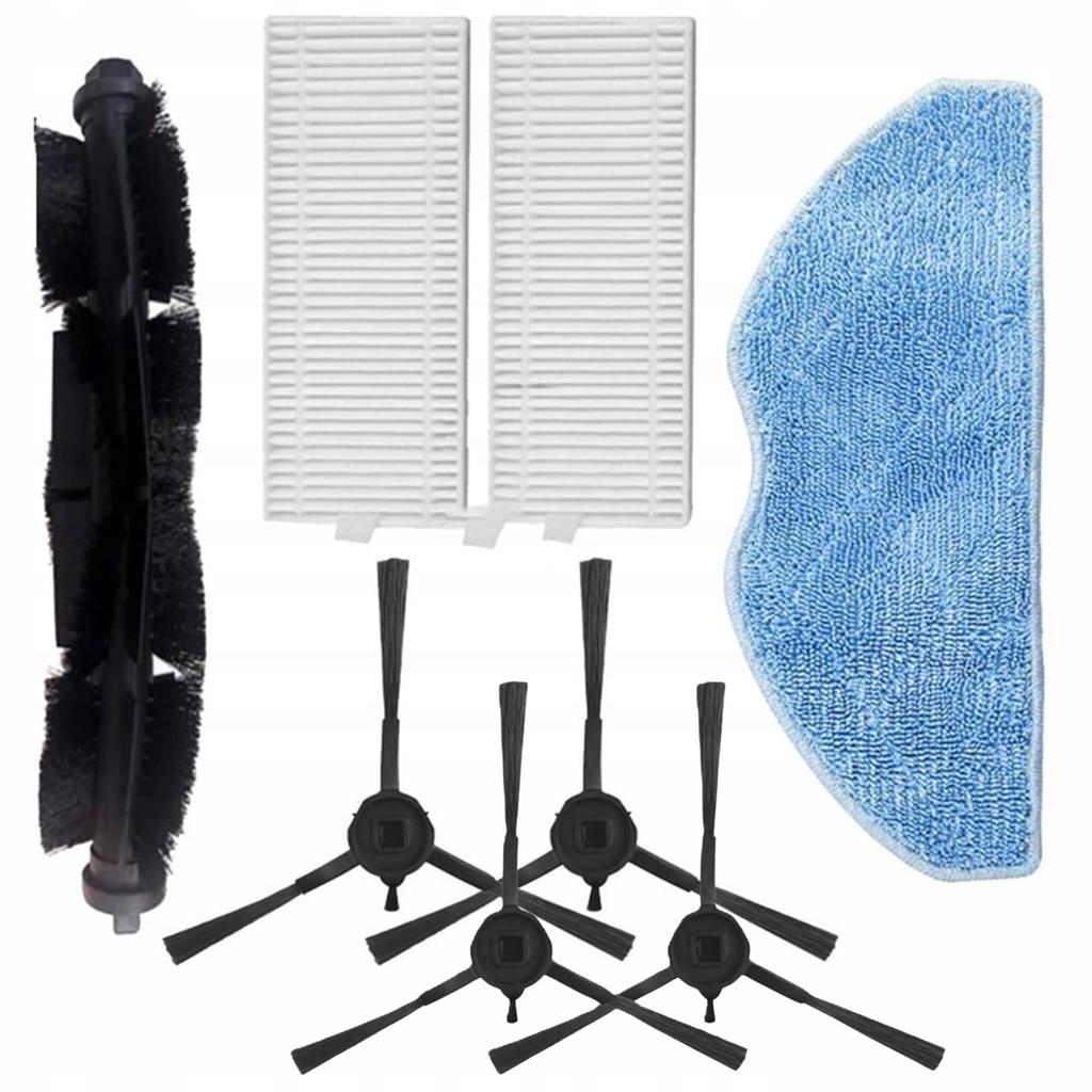 Zestaw Do Tefal X-Plorer 75 S/ S75 S+/ S75 Szczotka Filtr Mop - 9 Szt.