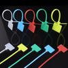 100Pcs New Colorful Cable Ties Self-locking Mesh Wire Nylon Ties Cable Winder for Home Office
