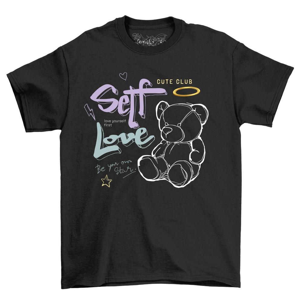 Bearstreet2-17 : Teddy Bear Funny T-Shirt - Unbearably Cute! 100% Cotton, Funny T