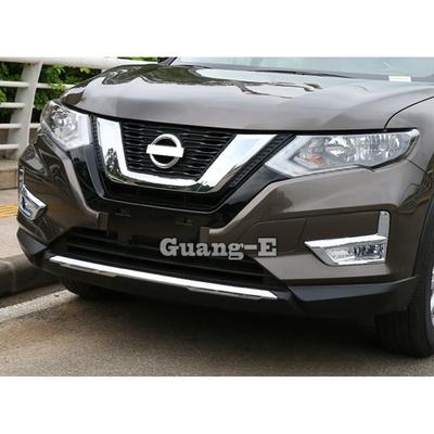 Auto Body ABS Chrome Trim Voor Hoofd Mistlamp Lamp Frame Stok 2 stuks Voor Nissan X-Trail XTrail t32/Rogue 2017