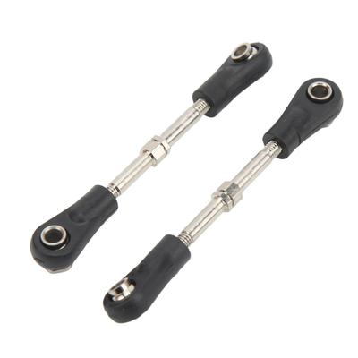 RC Steering Link Set Replacement Steering Tie Rod for ZD 10421 110 Racing Vehicle 2pcs
