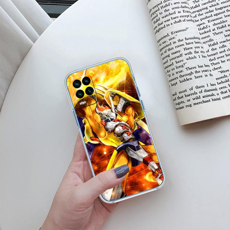 Angel D-Digimons Transparent Phone Case for Motorola Moto G7 G8 G9 G84 G85 G73 G24 G15 Z2 Play Power Plus