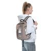 Asamike RucksackTagesrucksack, Stilvoll, Niedliches Miffy Design, Lässig, Großes Fassungsvermögen, Beliebt, Multifunktional, Perfektes Geschenk für College und High School