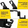 1PC Car Seat Back Hooks Cup Holder Bag Hanging Hook For Chevy Car Accessories
