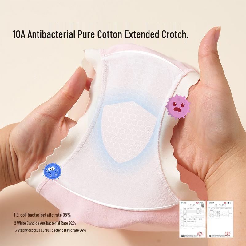 Custom High-Waisted Cotton Briefs for Older Girls – No Wedgies, Class A Quality