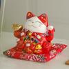 Electric Waving Lucky Cat Ornament for Home or Store - Small & Large Sizes